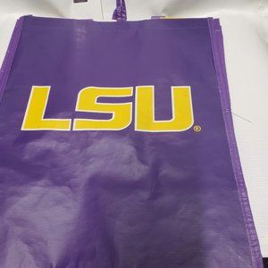 LSU Tigers COLLEGE HEAVY DUTY TOTE 16" X 14